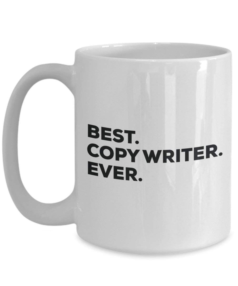 Best Copy Writer Ever Tasse, Funny Coffee Cup – Thank You Anerkennung für Weihnachten Geburtstag Urlaub Einzigartiges Geschenk Ideen