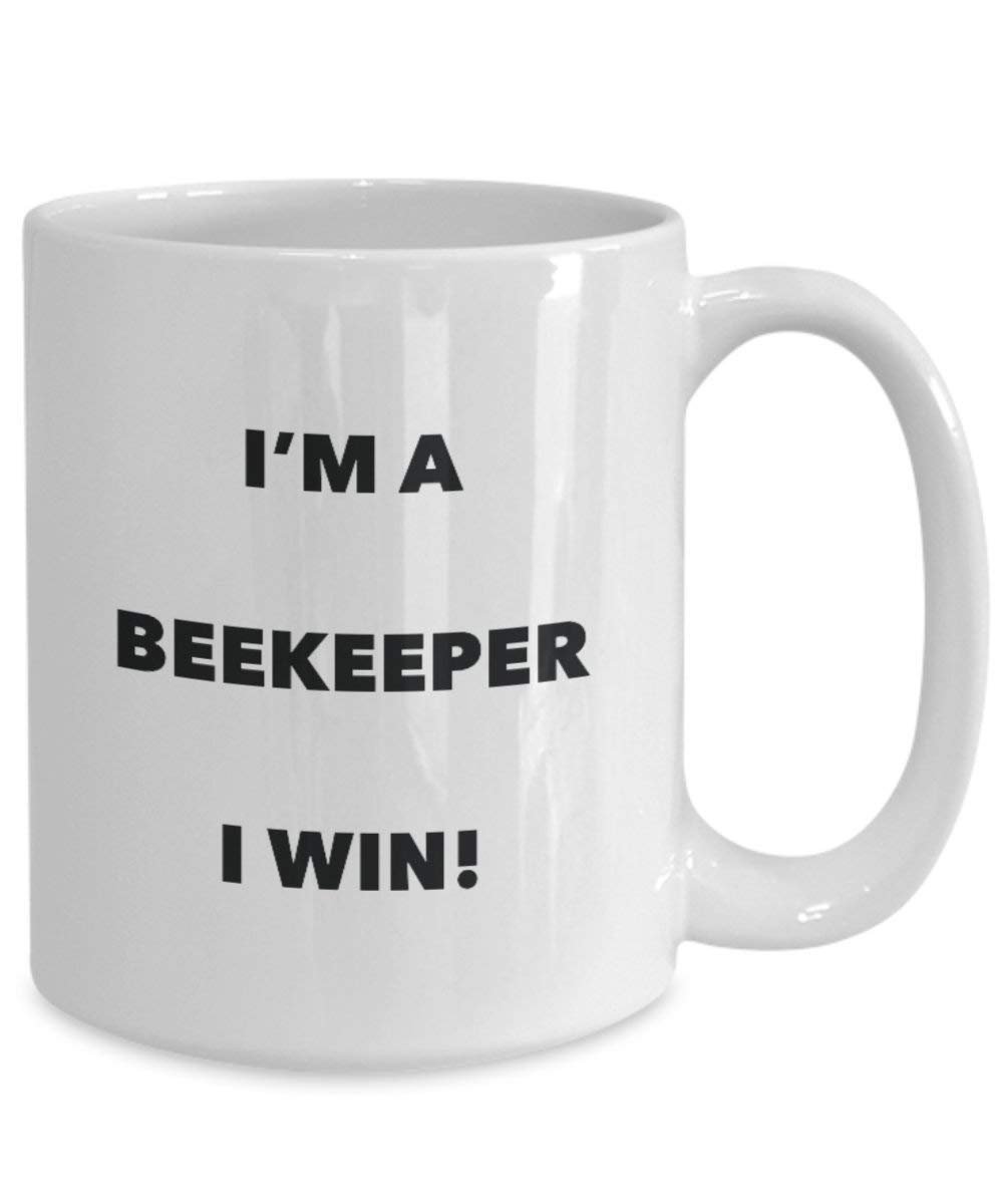 Imker Tasse – I 'm a Imker I Win. – Funny Kaffeetasse – Neuheit Geburtstag Weihnachten Gag Geschenke Idee 11oz weiß