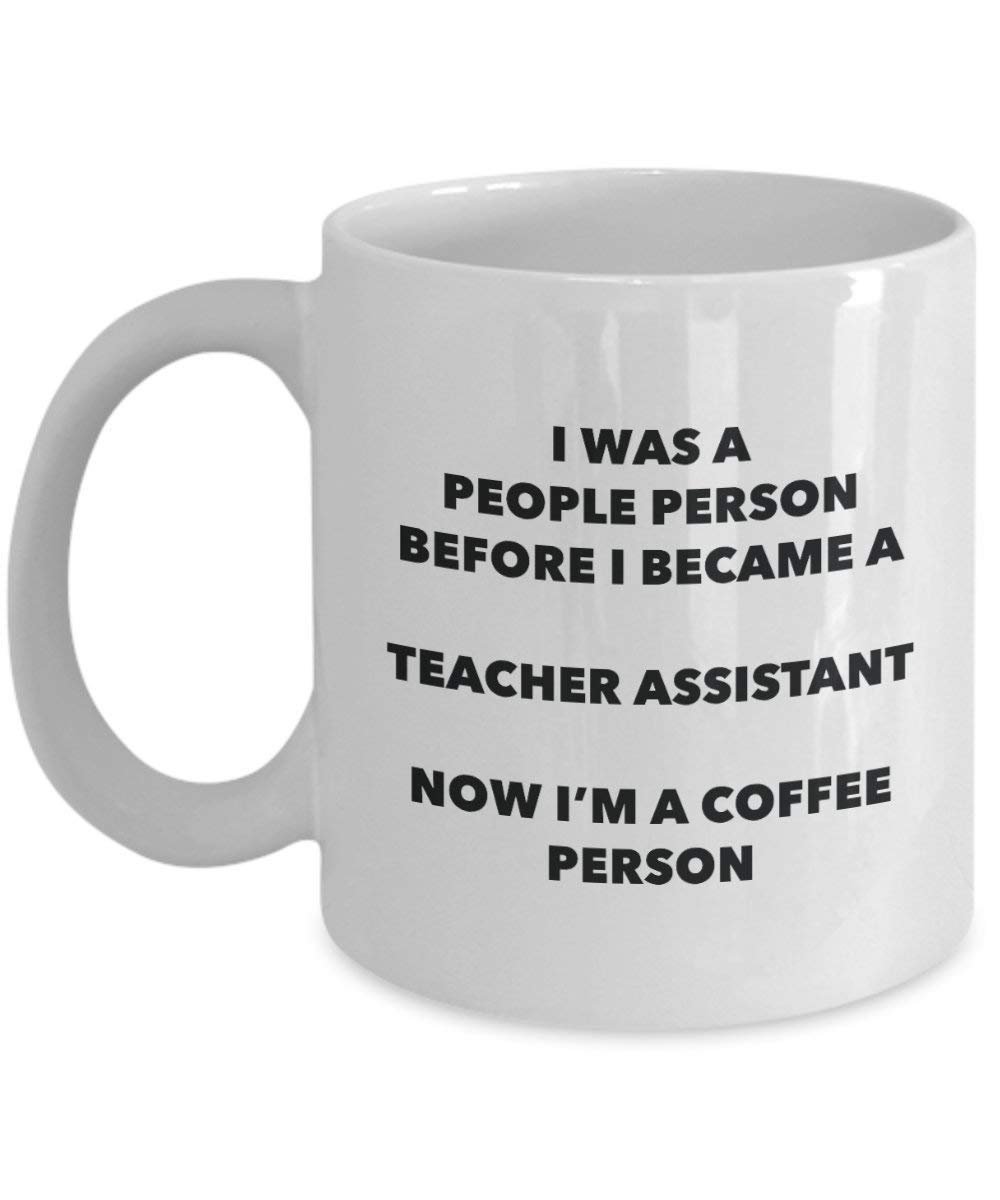LEHRER Assistant Kaffee Person Tasse – Funny Tee Kakao-Tasse – Geburtstag Weihnachten Kaffee Lover Cute Gag Geschenke Idee