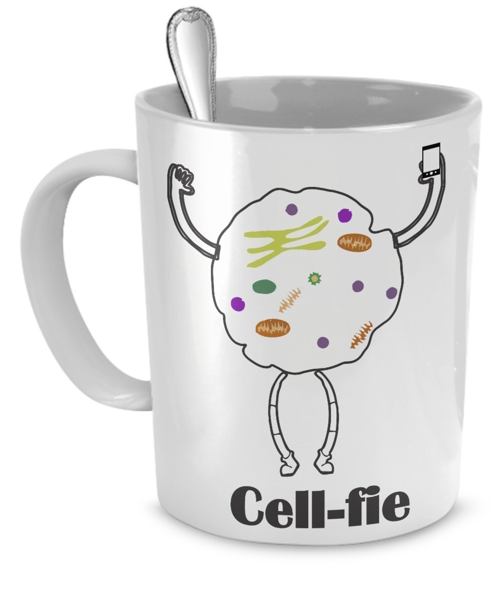 Cell-Fie Coffee Mug - Funny Cell-Fie Mug - Gifts For Cell-Fie Lover - Cell-Fie Mug by SpreadPassion