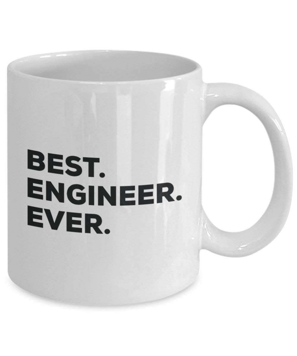 Best Engineer Ever Mug - Funny Coffee Cup -Thank You Appreciation For Christmas Birthday Holiday Unique Gift Ideas