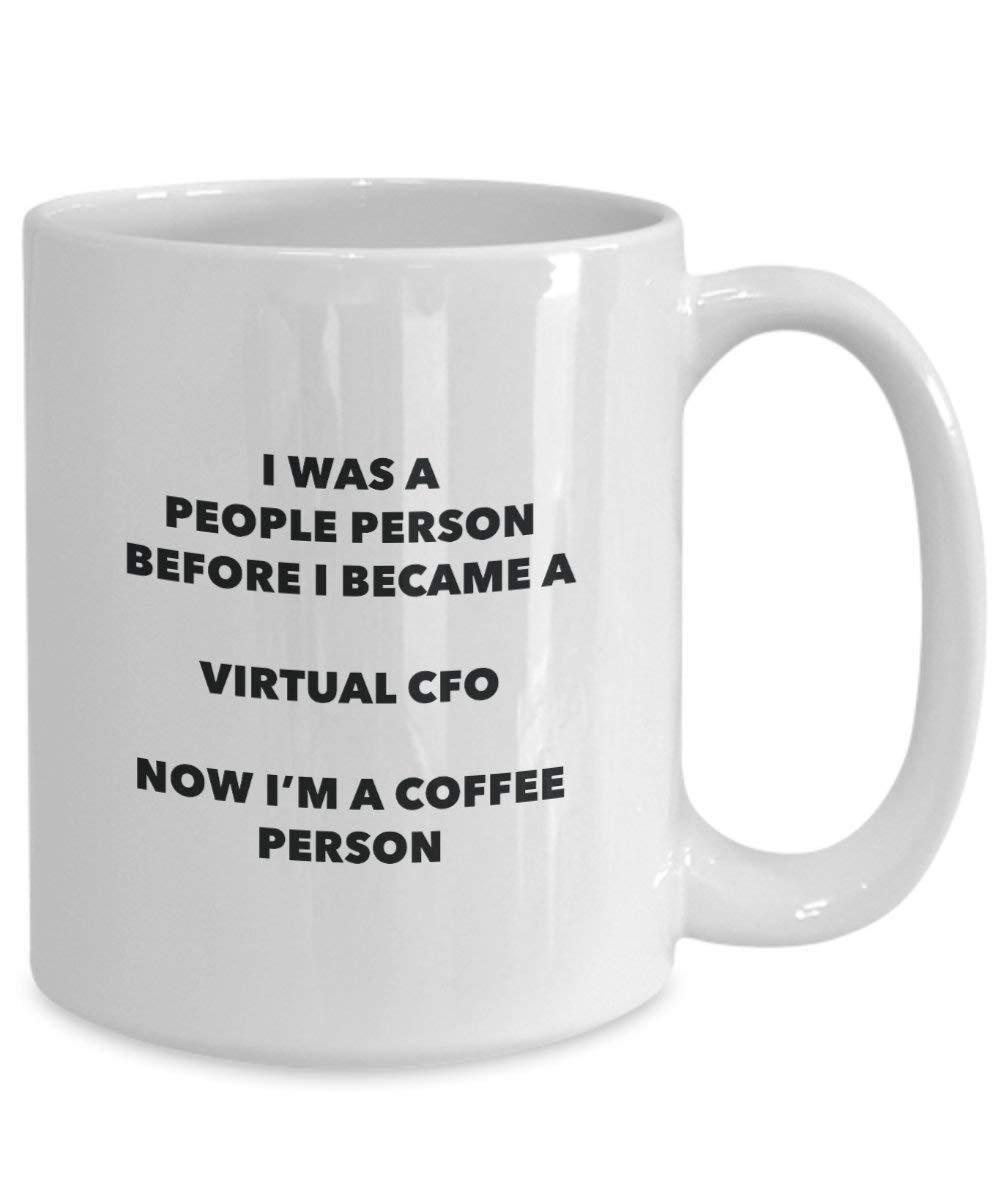 Virtual Cfo Coffee Person Mug - Funny Tea Cocoa Cup - Birthday Christmas Coffee Lover Cute Gag Gifts Idea
