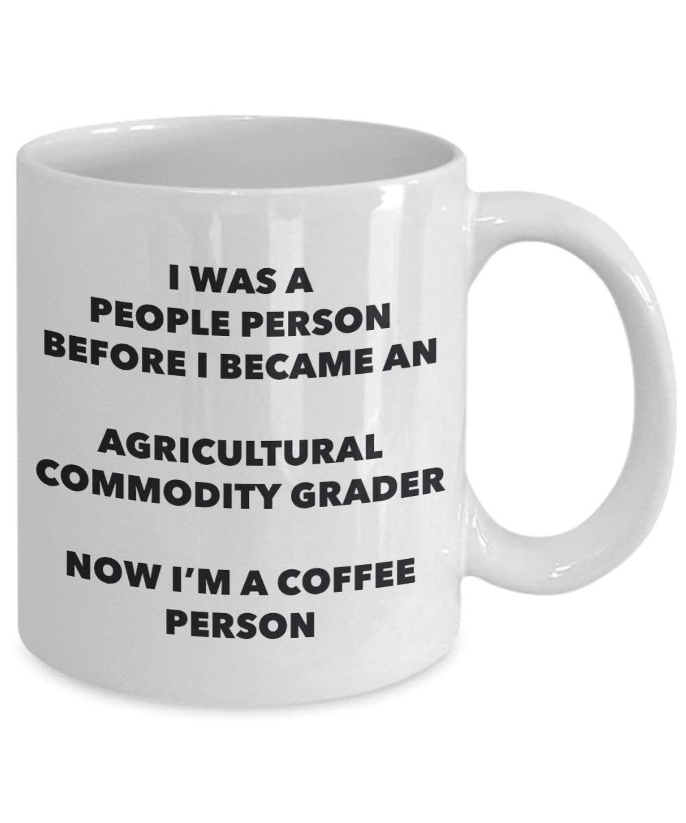 Agricultural Commodity Grader Coffee Person Mug - Funny Tea Cocoa Cup - Birthday Christmas Coffee Lover Cute Gag Gifts Idea