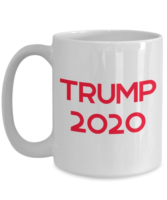 Trump 2020 Tasse – Lustige Teetasse für heiße Kakao-Kaffeetasse – Neuheit Geburtstag Weihnachten Jahrestag Gag Geschenkidee