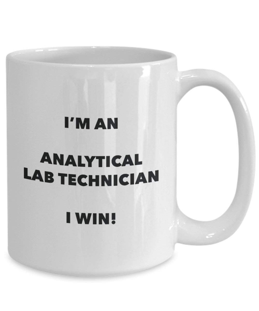 analytical Lab Technician Tasse – Ich bin ein analytical Lab Techniker I Win. – Funny Kaffeetasse – Neuheit Geburtstag Weihnachten Gag Geschenke Idee