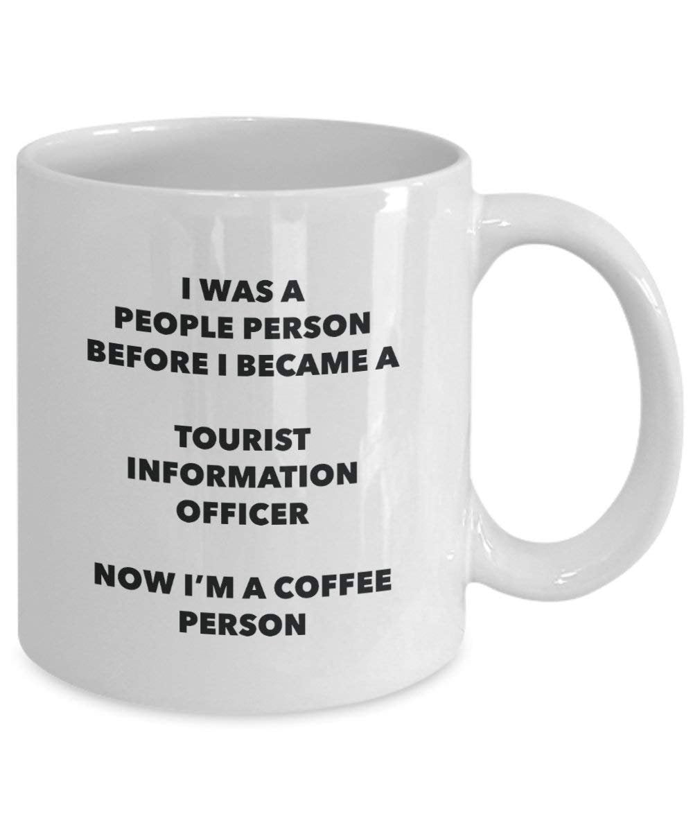 Tourist Information Officer Kaffee Person Tasse – Funny Tee Kakao-Tasse – Geburtstag Weihnachten Kaffee Lover Cute Gag Geschenke Idee