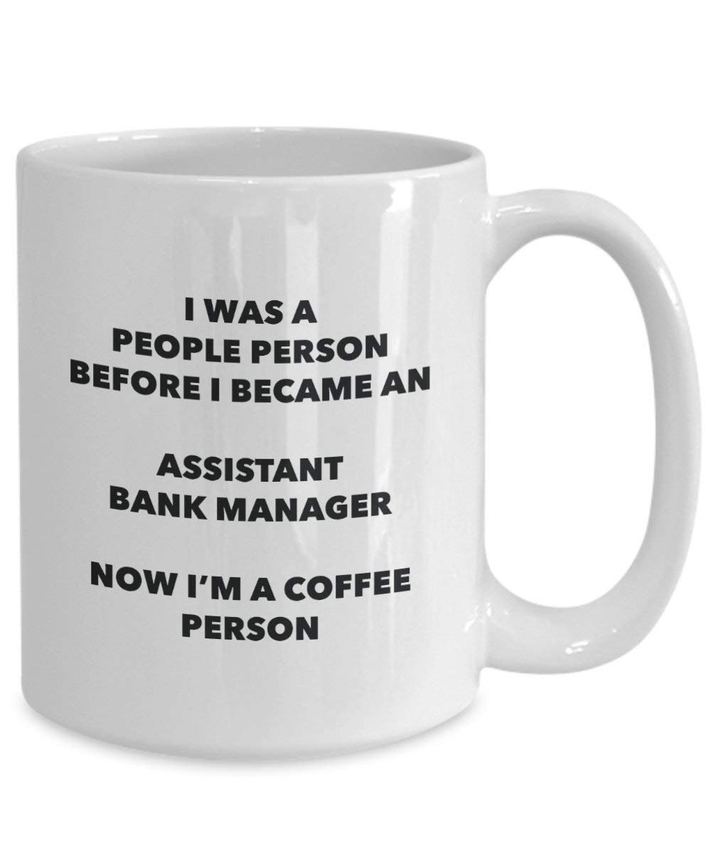 ASSISTANT Bank Manager Kaffee Person Tasse – Funny Tee Kakao-Tasse – Geburtstag Weihnachten Kaffee Lover Cute Gag Geschenke Idee