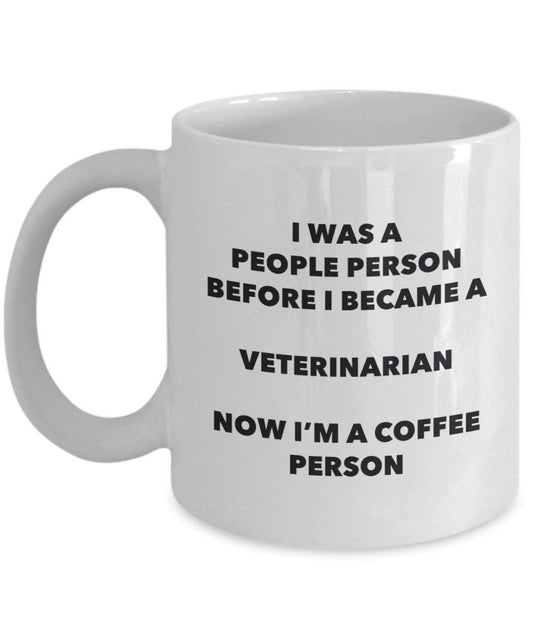 Veterinarian Coffee Person Mug - Funny Tea Cocoa Cup - Birthday Christmas Coffee Lover Cute Gag Gifts Idea