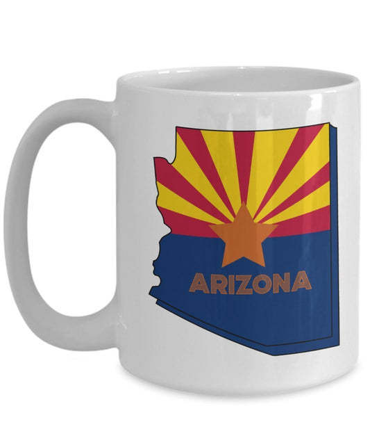 Arizona Travel Mug - Funny Tea Hot Cocoa Coffee Cup - Novelty Birthday Christmas Anniversary Gag Gifts Idea