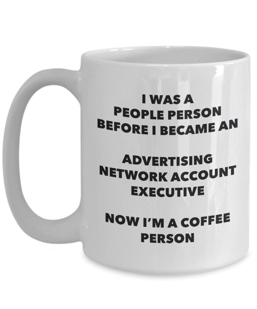 Werbung Netzwerk Konto-Kaffee Person Tasse – Funny Tee Kakao-Tasse – Geburtstag Weihnachten Kaffee Lover Cute Gag Geschenke Idee