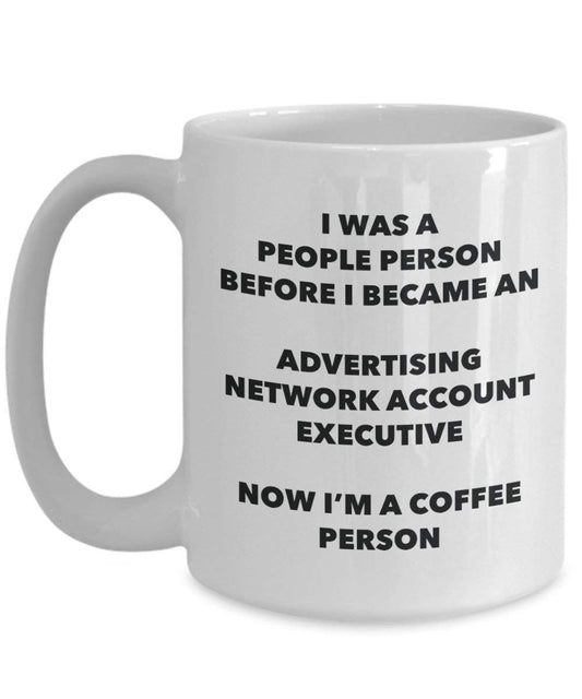 Werbung Netzwerk Konto-Kaffee Person Tasse – Funny Tee Kakao-Tasse – Geburtstag Weihnachten Kaffee Lover Cute Gag Geschenke Idee