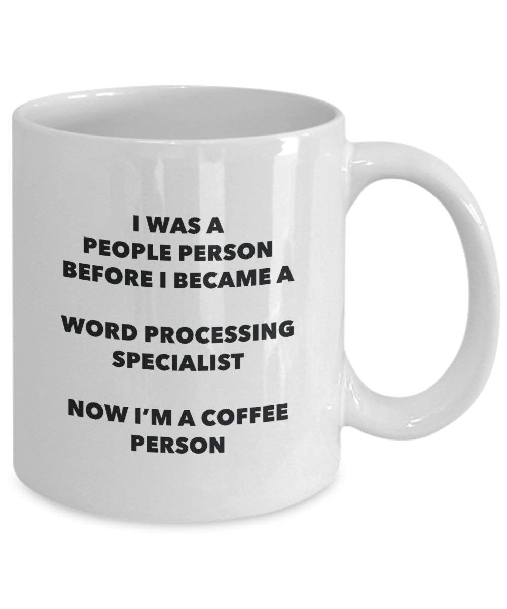 Word Processing Specialist cacao persona – Tazza da tè caffè tazza – Birthday Christmas Coffee Lover cute GAG regalo idea 15oz Infradito colorati estivi, con finte perline