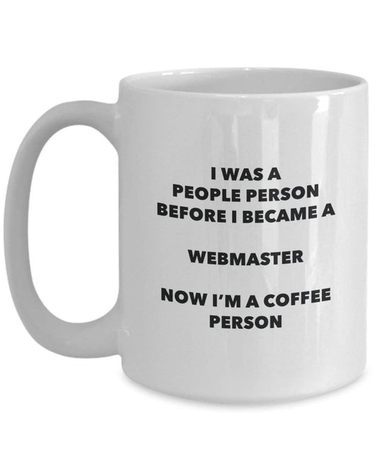 Webmaster Coffee Person Mug - Funny Tea Cocoa Cup - Birthday Christmas Coffee Lover Cute Gag Gifts Idea