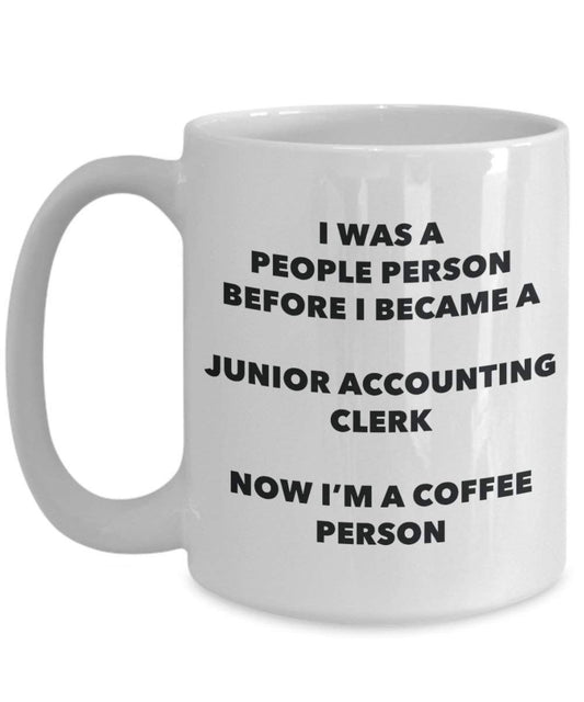 Comptabilité Clerc personne à café Mug Tasse à thé de cacao – rigolo – Anniversaire de Noël amateur de café mignon Gag Gifts Idée 11oz blanc
