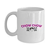 Funny Chow Chow Couple Mug – Chow Chow Dad – Chow Chow Mom – Chow Chow Lover Gifts - Unique Ceramic Gifts Idea (Mom)