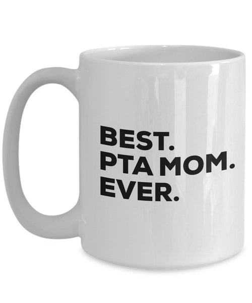 PTA Dad Gifts - Best PTA Dad Ever Mug Coffee Cup - Funny - For A Gift Novelty Idea - Add To Gift Bag Basket Box Set - Birthday or Christmas Present (11oz, PTA Dad)