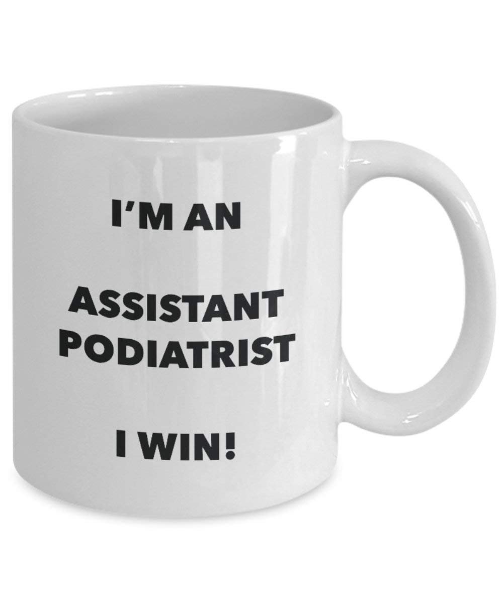 Ein Podologe Assistant Tasse – Ich bin ein Assistant Podologen Einholen I Win. – Funny Kaffeetasse – Neuheit Geburtstag Weihnachten Gag Geschenke Idee