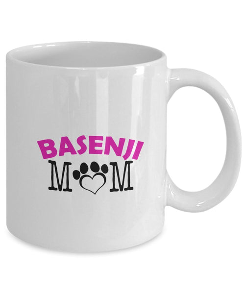 Funny Basenji Couple Mug - Basenji Dad - Basenji Mom - Basenji Lover Gifts - Unique Ceramic Gifts Idea (Dad)