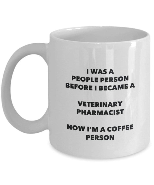 Veterinary Pharmacist Coffee Person Mug - Funny Tea Cocoa Cup - Birthday Christmas Coffee Lover Cute Gag Gifts Idea