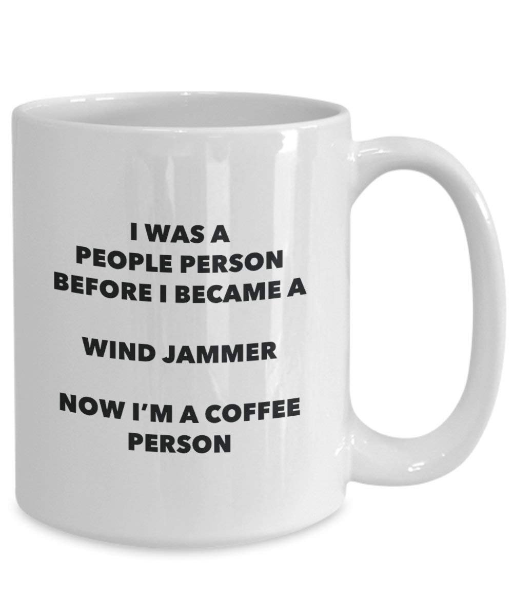 Wind Jammer Coffee Person Mug - Funny Tea Cocoa Cup - Birthday Christmas Coffee Lover Cute Gag Gifts Idea