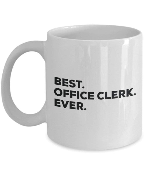 Best Sachbearbeiter Ever Tasse – Funny Coffee Cup – Thank You Anerkennung für Weihnachten Geburtstag Urlaub Einzigartiges Geschenk Ideen