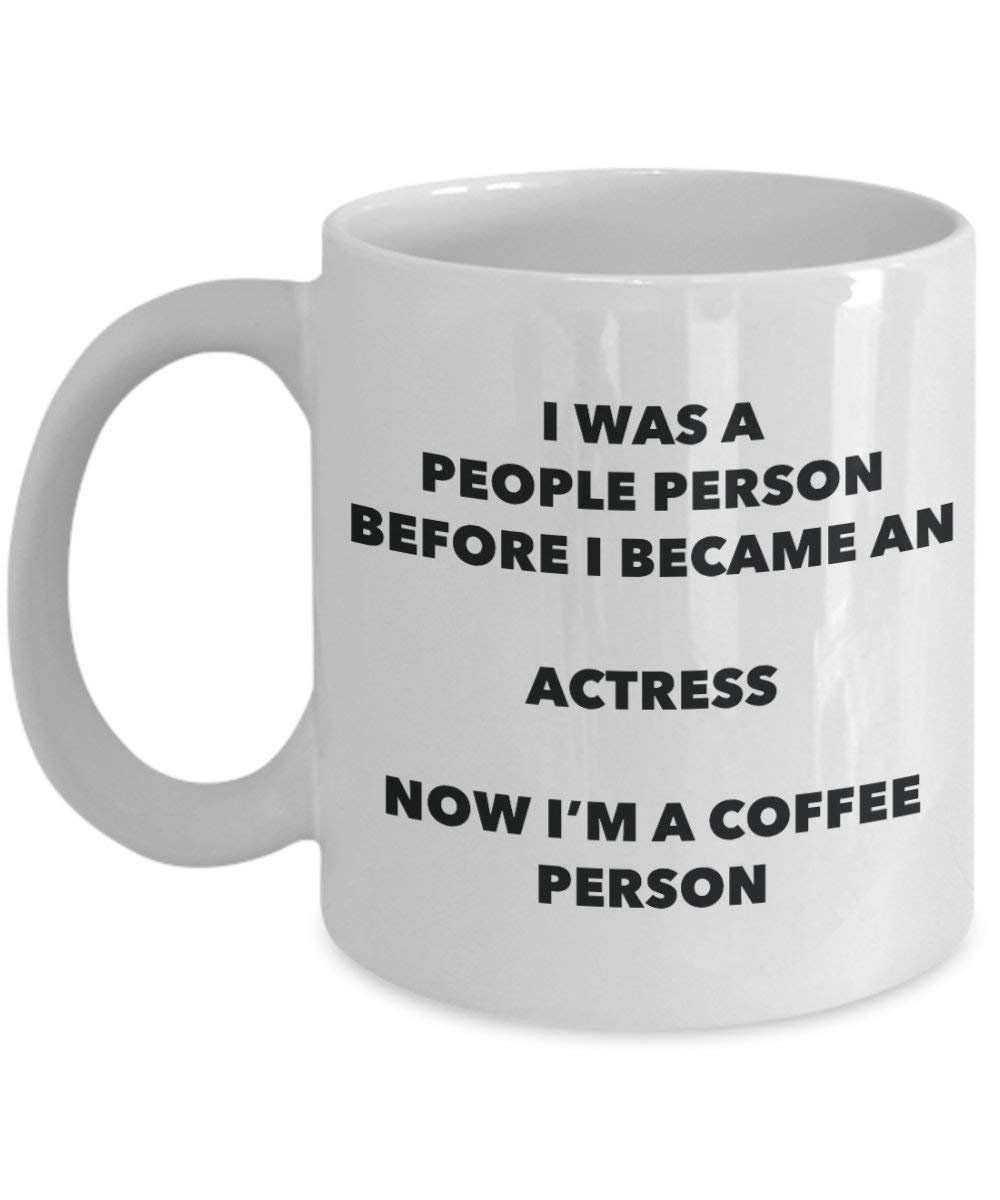 Actress cacao persona – Tazza da tè caffè tazza – Birthday Christmas Coffee Lover cute GAG regalo idea 11oz Infradito colorati estivi, con finte perline