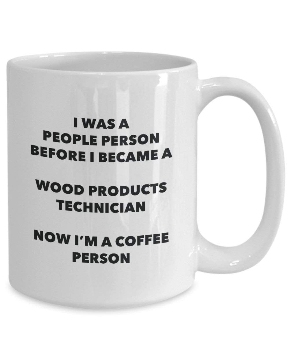 Holz Produkte Techniker Kaffee Person Tasse – Funny Tee Kakao-Tasse – Geburtstag Weihnachten Kaffee Lover Cute Gag Geschenke Idee
