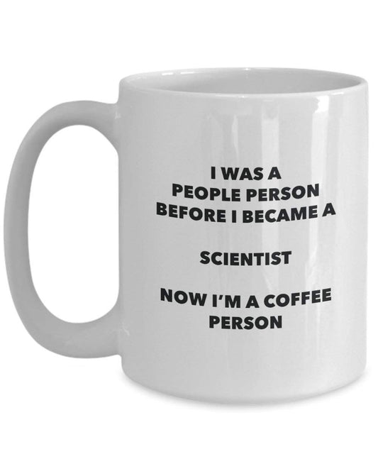 Wissenschaftler Kaffee Person Tasse – Funny Tee Kakao-Tasse – Geburtstag Weihnachten Kaffee Lover Cute Gag Geschenke Idee