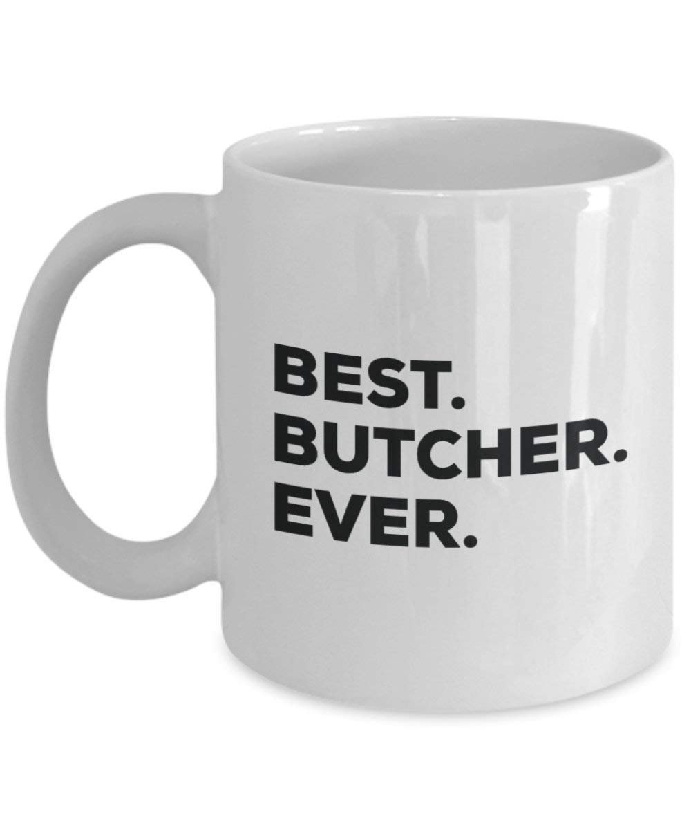 Best Butcher Ever Tasse – Funny Coffee Cup – Thank You Anerkennung für Weihnachten Geburtstag Urlaub Einzigartiges Geschenk Ideen