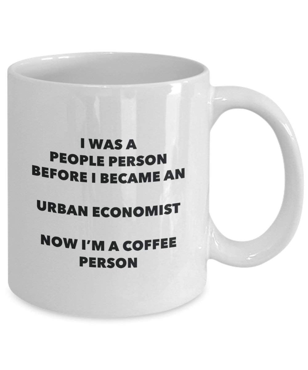 Urban Économiste personne à café Mug Tasse à thé de cacao – rigolo – Anniversaire de Noël amateur de café mignon Gag Gifts Idée 15oz blanc