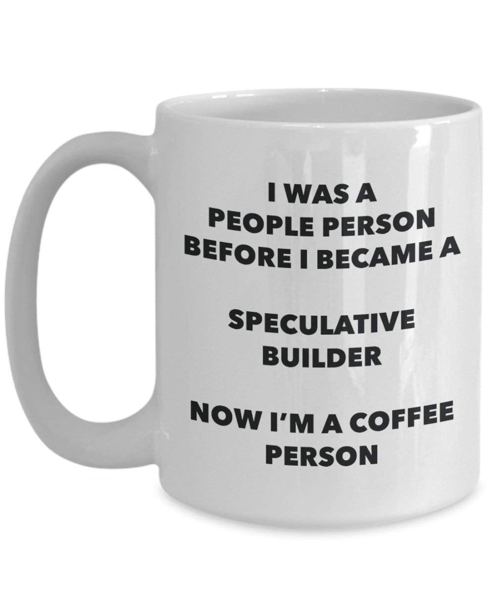 Speculative Builder Coffee Person Mug - Funny Tea Cocoa Cup - Birthday Christmas Coffee Lover Cute Gag Gifts Idea