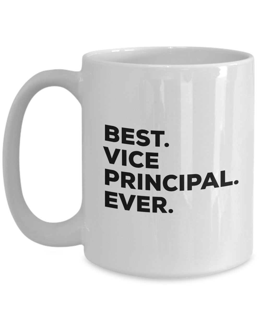 Vice Principal Mug - Best Vice Principal Ever Coffee Cup - Gifts For Principles - Inexpensive Under $20 Or Add To Gift Bag Basket Box Set - Funny Cool