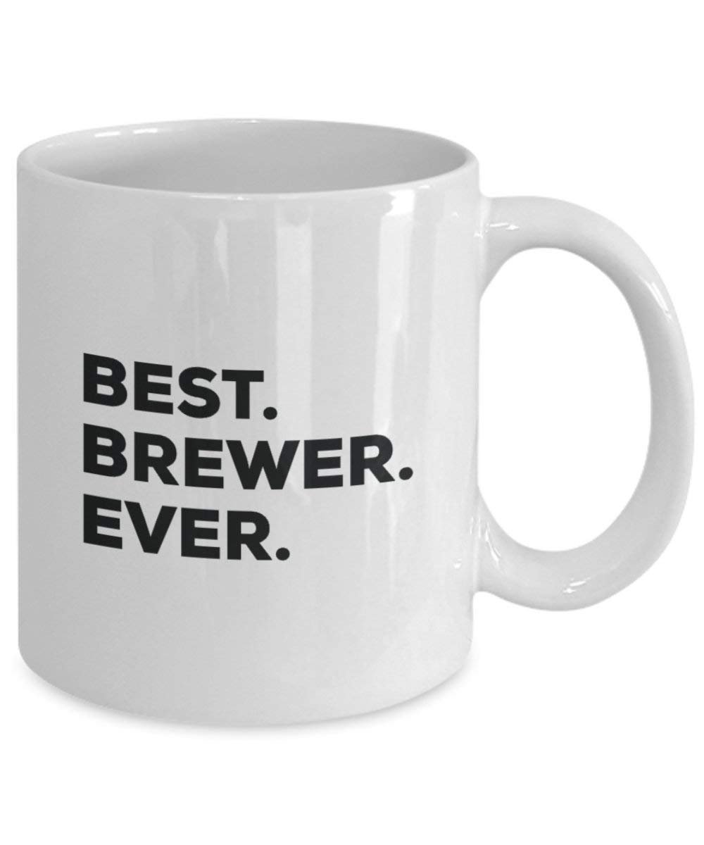 Best Brewer Ever Tasse – Funny Coffee Cup – Thank You Anerkennung für Weihnachten Geburtstag Urlaub Einzigartiges Geschenk Ideen