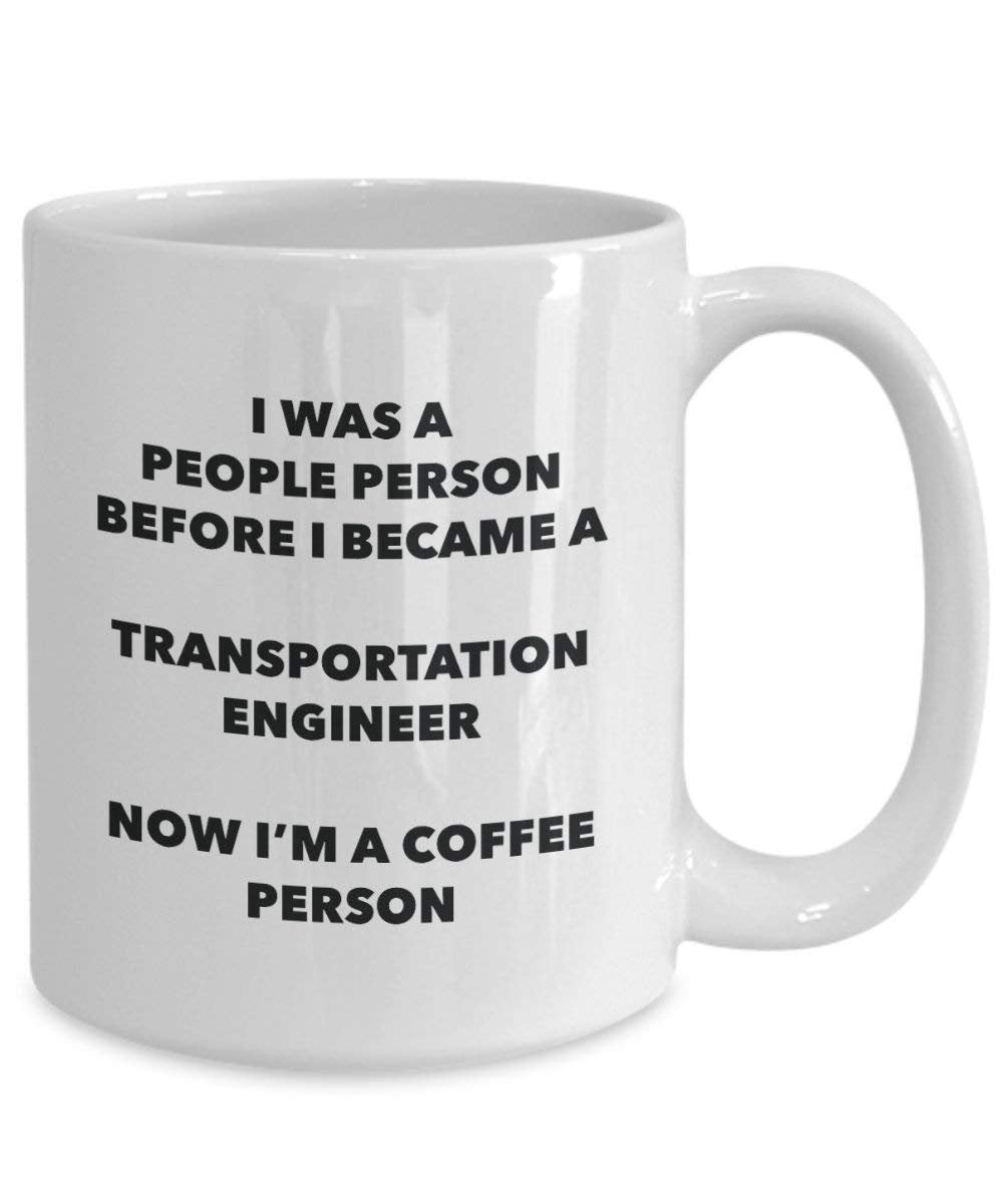 Transport ingénieur personne à café Mug Tasse à thé de cacao – rigolo – Anniversaire de Noël amateur de café mignon Gag Gifts Idée 15oz blanc