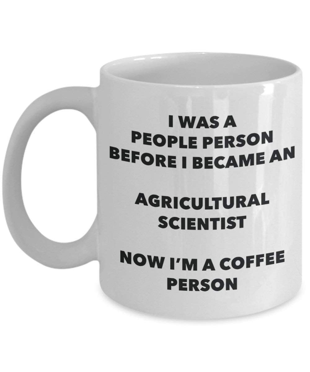 agricole Scientifique personne à café Mug Tasse à thé de cacao – rigolo – Anniversaire de Noël amateur de café mignon Gag Gifts Idée 15oz blanc