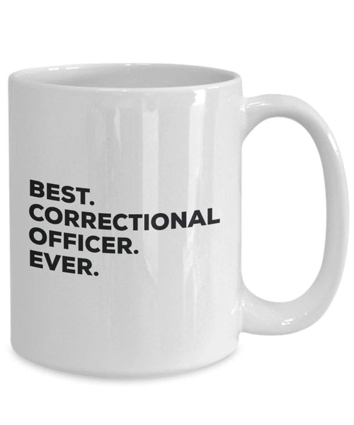 Best strafvollzugsanstalten Officer Ever Tasse, Funny Coffee Cup – Thank You Anerkennung für Weihnachten Geburtstag Urlaub Einzigartiges Geschenk Ideen