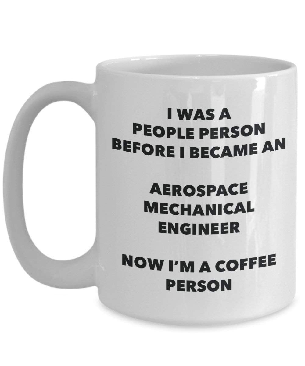 Aerospace Mechanische Ingenieur Kaffee Person Tasse – Funny Tee Kakao-Tasse – Geburtstag Weihnachten Kaffee Lover Cute Gag Geschenke Idee