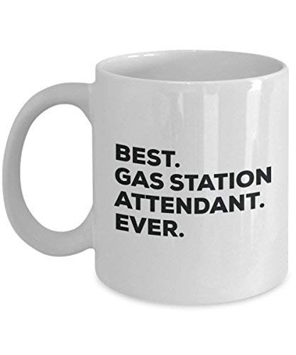 Best Gas Station Begleiter Ever Tasse – Funny Coffee Cup – Thank You Anerkennung für Weihnachten Geburtstag Urlaub Einzigartiges Geschenk Ideen