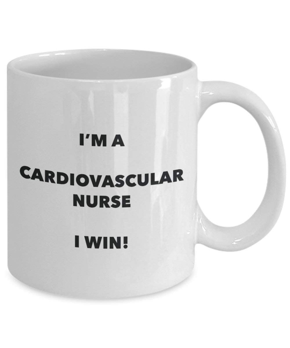 Herz-Kreislauf-Nurse Tasse – I 'm a Herz-Kreislauf-I Win. – Funny Kaffeetasse – Neuheit Geburtstag Weihnachten Gag Geschenke Idee