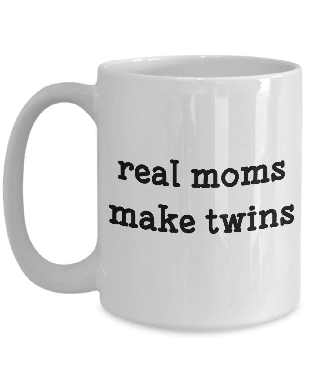 Echten Stars Twins Tasse – Geschenk für Twin Mom – Funny Tee Hot Cocoa Kaffeetasse – Neuheit Geburtstag Weihnachten Jahrestag Gag Geschenke Idee