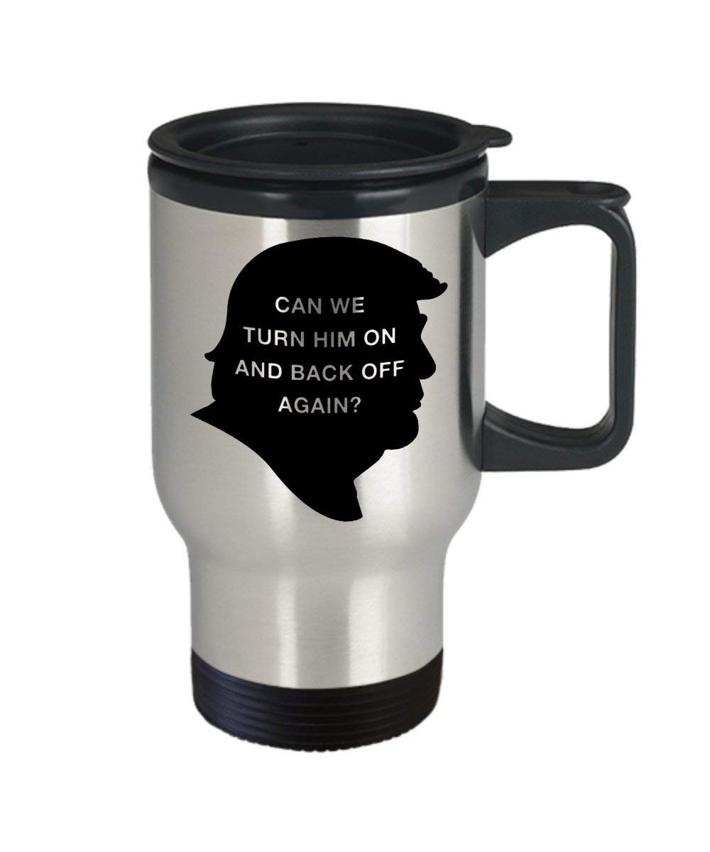 Divertente anti-trump – Tazza da viaggio termica tumbler- anti Trump GAG Gifts