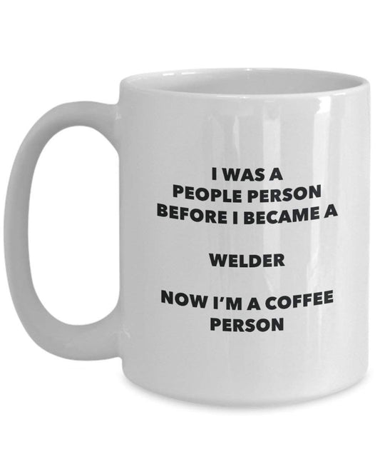 Welder Coffee Person Mug - Funny Tea Cocoa Cup - Birthday Christmas Coffee Lover Cute Gag Gifts Idea