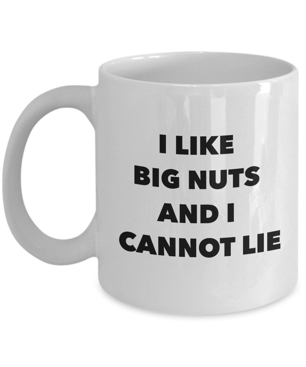 I like Big Muttern und ich nicht Tasse Liegen kann – Funny Coffee Cup – Gag Geschenk – geeignet für Tee Heiße Schokolade Kakao Wein 11oz weiß