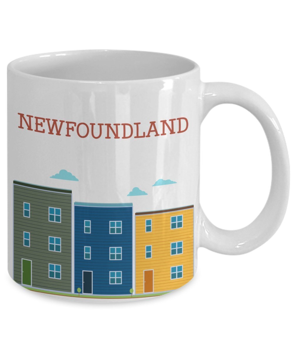 Newfoundland Mug - Funny Tea Hot Cocoa Coffee Cup - Novelty Birthday Christmas Anniversary Gag Gifts Idea