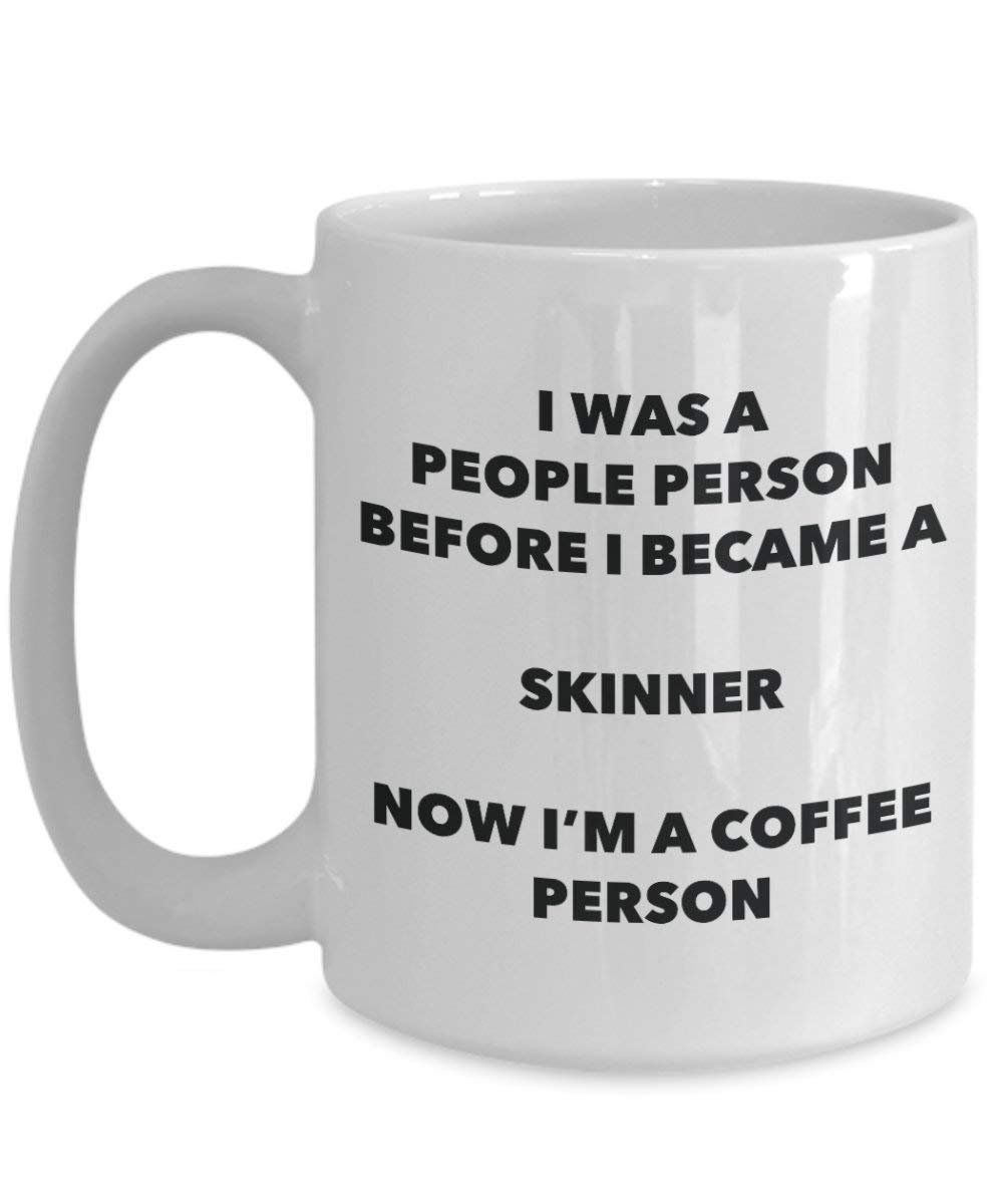 Skinner Kaffee Person Tasse – Funny Tee Kakao-Tasse – Geburtstag Weihnachten Kaffee Lover Cute Gag Geschenke Idee