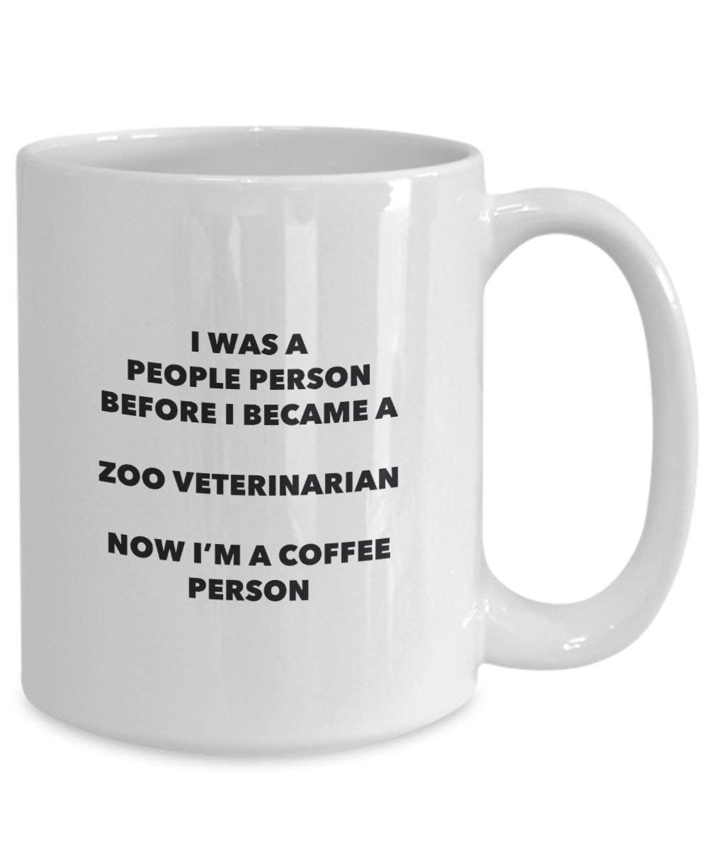 Zoo Veterinarian Coffee Person Mug - Funny Tea Cocoa Cup - Birthday Christmas Coffee Lover Cute Gag Gifts Idea