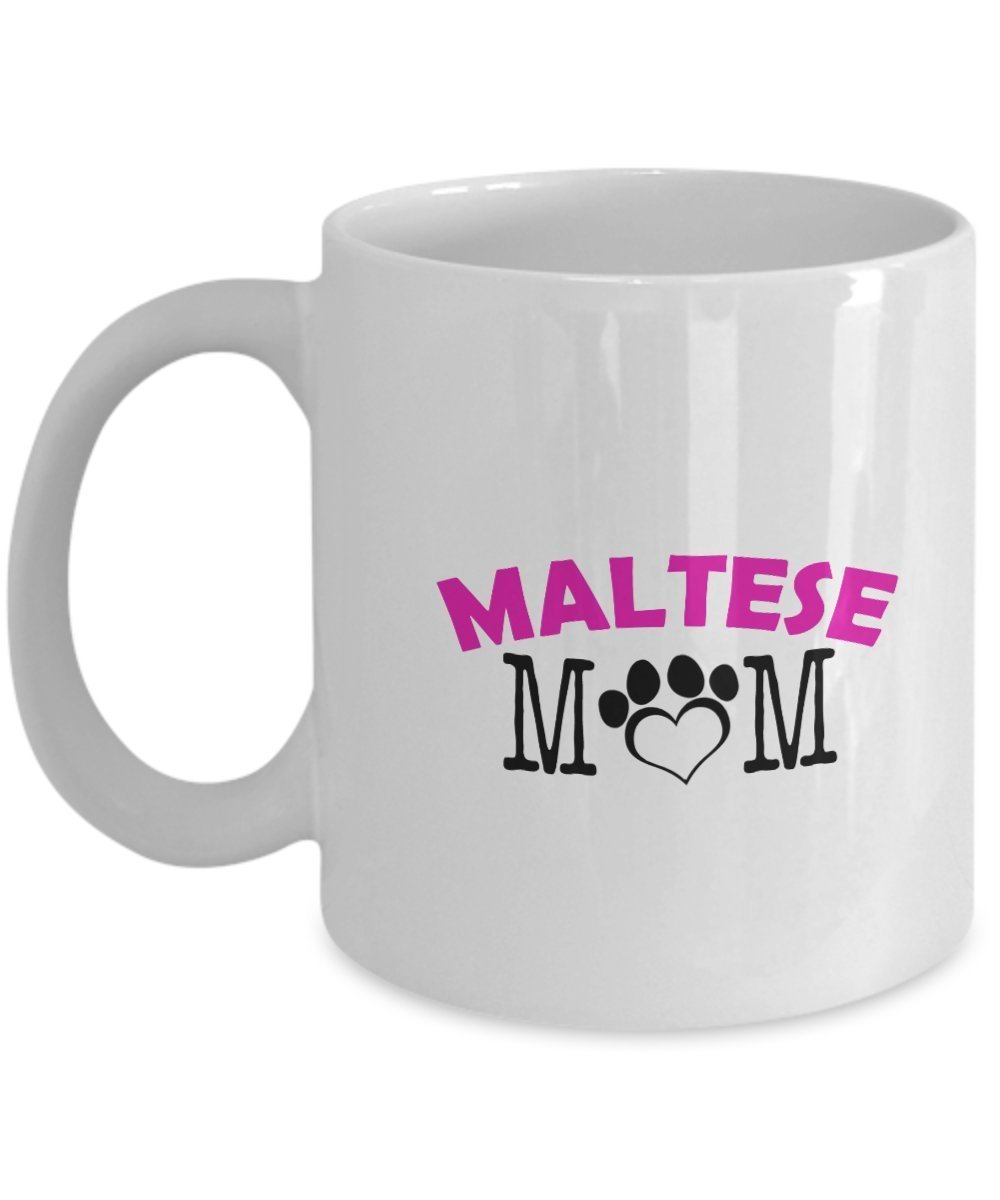 Funny Maltese Couple Mug – Maltese Dad – Maltese Mom – Maltese Lover Gifts - Unique Ceramic Gifts Idea (Dad & Mom)