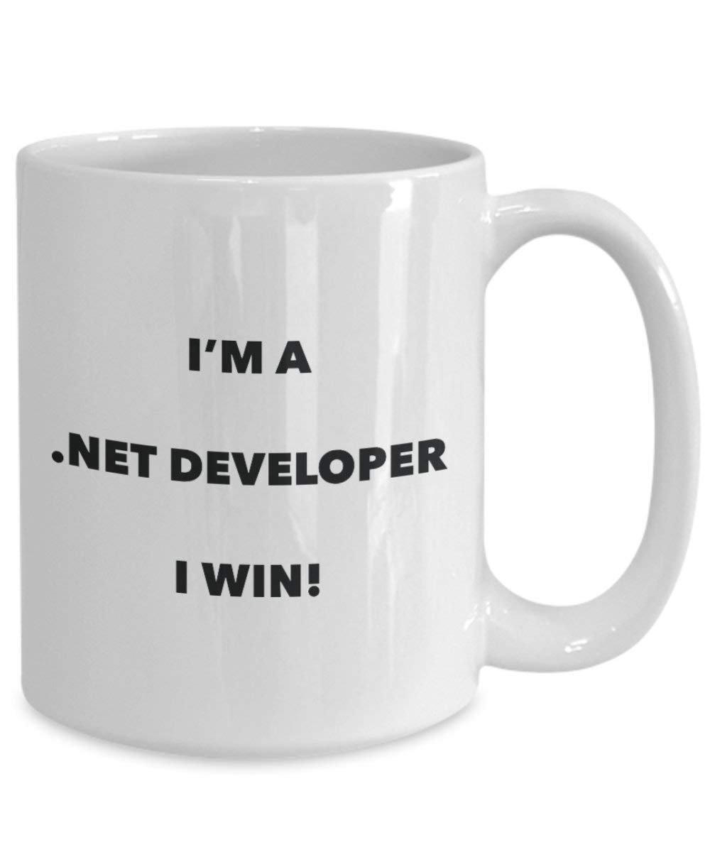 . Net Entwickler Tasse – I 'm a. Net Entwickler I Win. – Funny Kaffeetasse – Neuheit Geburtstag Weihnachten Gag Geschenke Idee