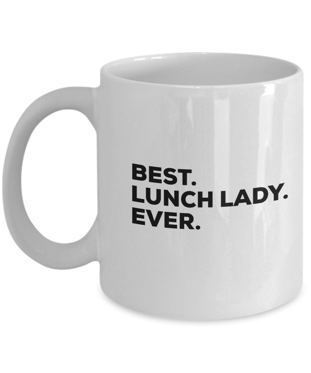 Lunch Lady Mug - Lunch Lady Gift - Gifts For Lunch Ladies - School Cafeteria LunchLady - Funny Inexpensive Unique - Can Even Add To Gift Bag Basket B