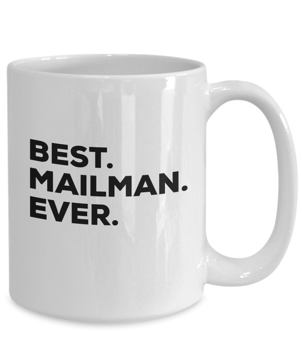 Mailwoman Gifts - Best Mailwoman Ever Mug - Coffee Cup For Mailwoman - Funny Gag Or Retirement Gift For The Retired - Birthday Christmas - Inexpensive Under $20 Or Add To Gift Bag Ba (15oz, Mailwoman)
